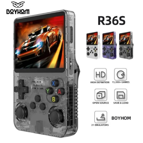 Console R36S Portátil +15 Mil Jogos - Original - Imagem 2