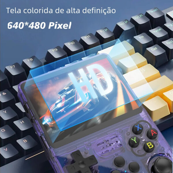 Console R36S Portátil +15 Mil Jogos - Original - Imagem 6